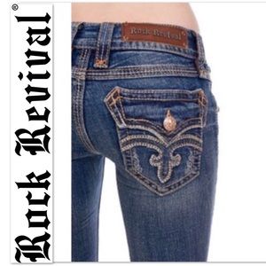 Rock Revival Debbie Straight Jeans